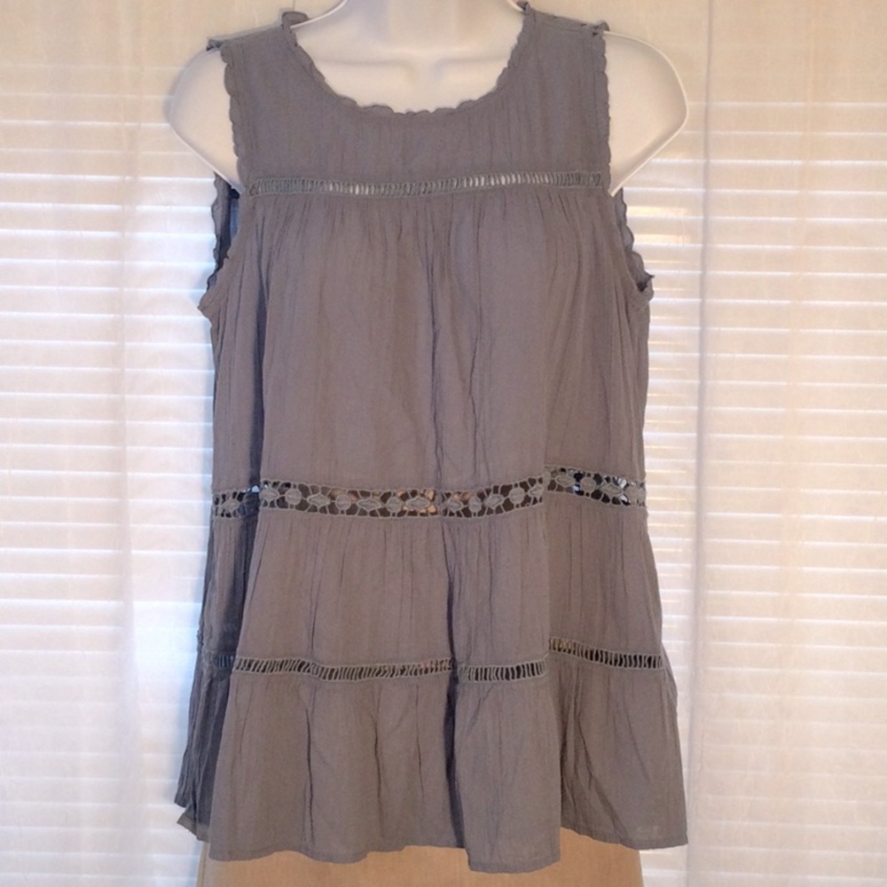 Loft Blue Swing Top Sz S